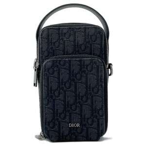 Christian Dior Shoulder Bag RIDER Clutch Black